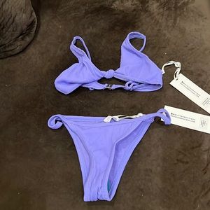 COPY - NWT - White Fox Boutique Ribbed Purple Suit